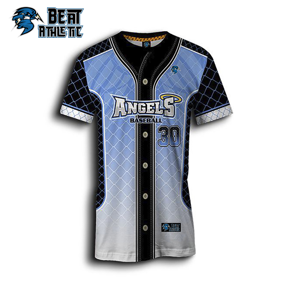 Custom Angles Baseball Jersey