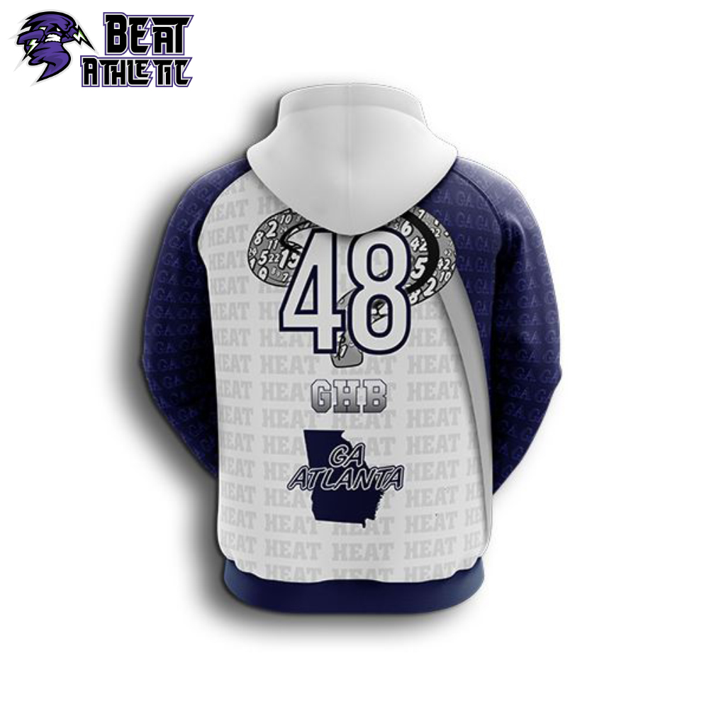 Custom Heat Baseball Hoodie