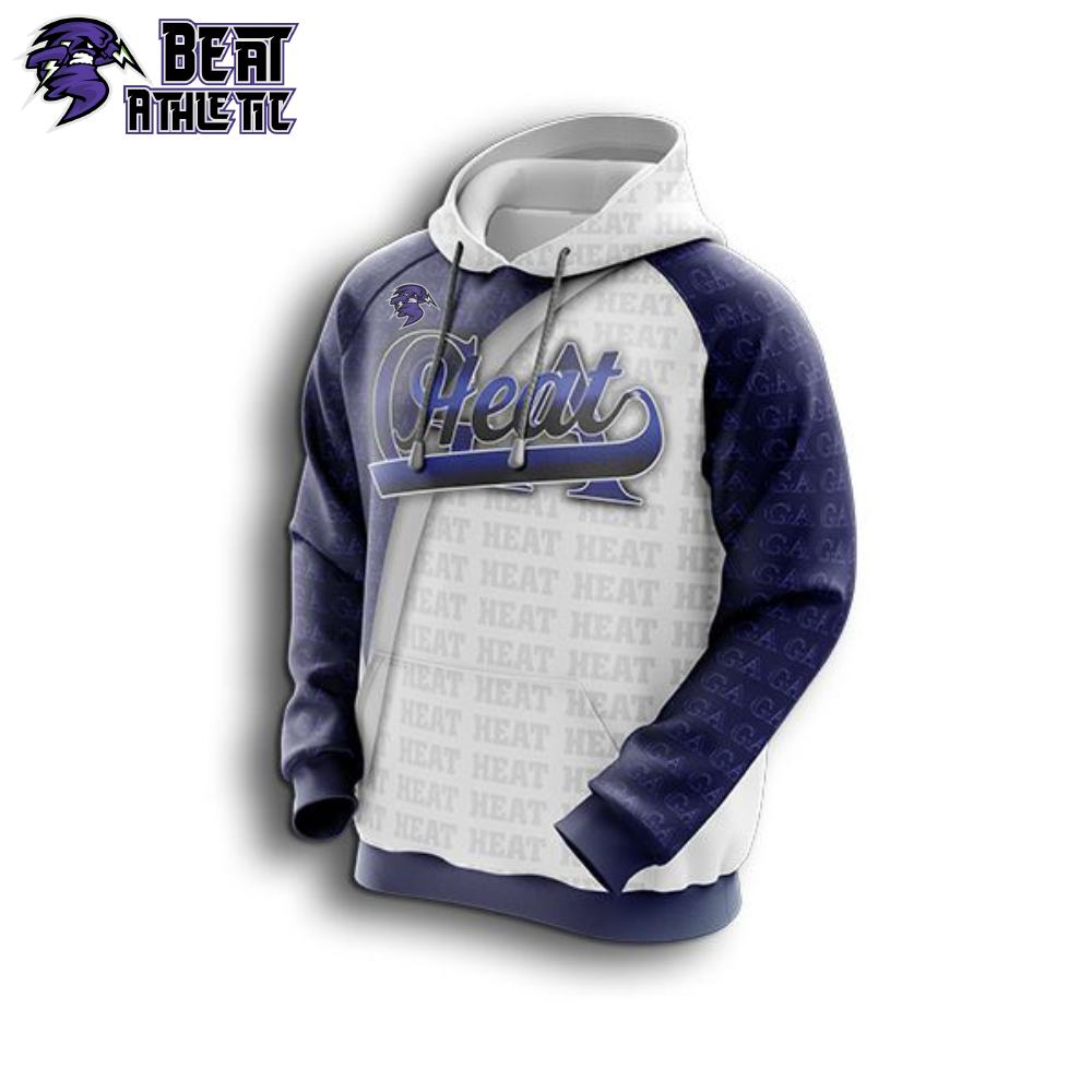 Custom Heat Baseball Hoodie