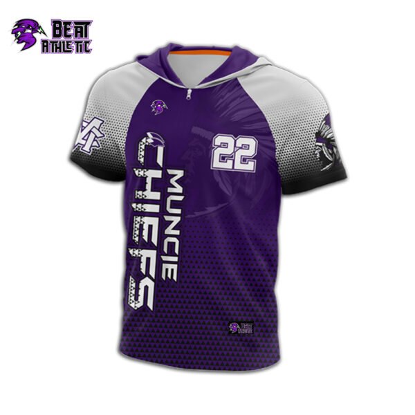 Custom Muncie Chiefs Baseball Cage Jacket