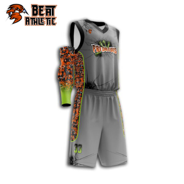 Custom Predators Basketball Uniform