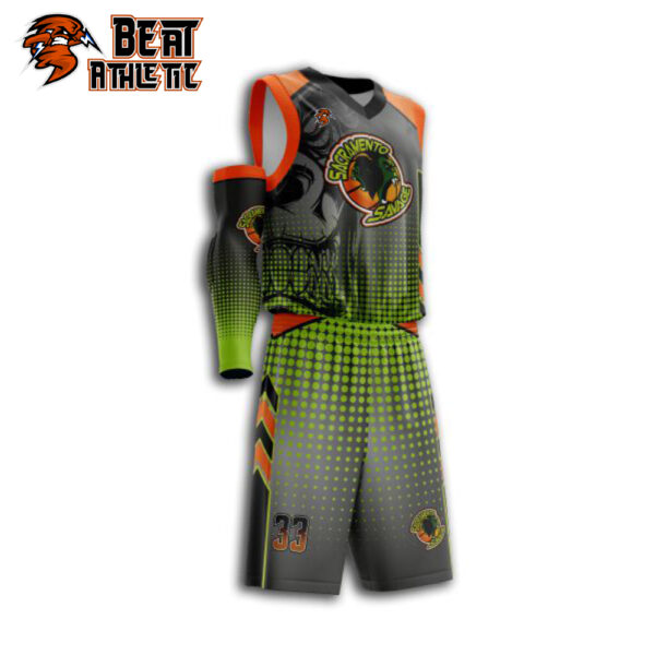Custom SACREMENTO Basketball Uniform