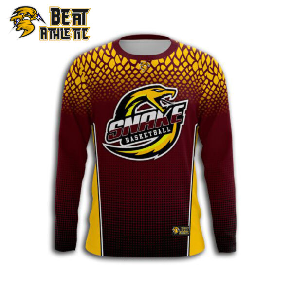 Custom Snake Basketball Full Sleeves Jersey