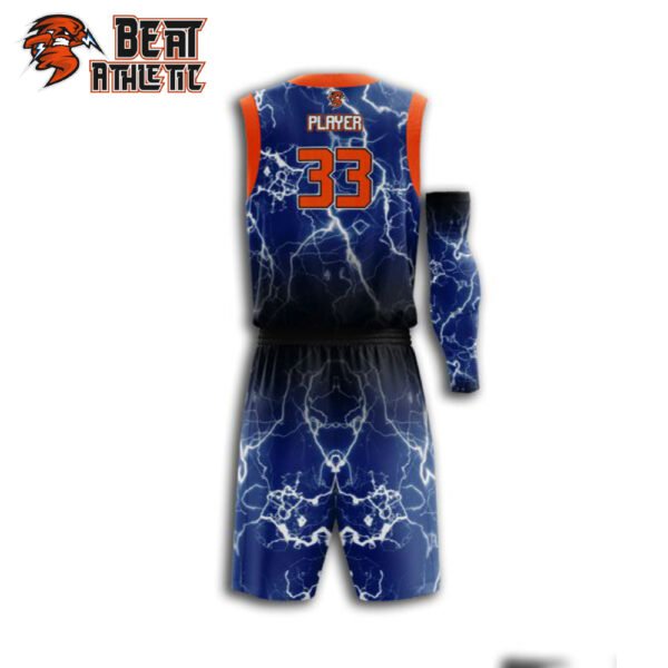 Custom Thunder Basketball Uniform